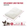 Sherpa 2Pack Waterproof Travel Pet Carrier Replacement_2