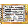 EuroGraphics Historia de los trenes 1000 piezas Puzzle_1
