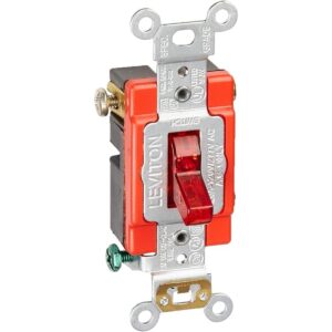 Leviton 1221PLR 20 amperios 120 voltios luz piloto de_1