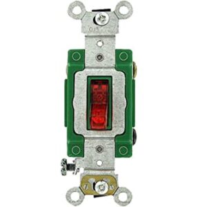 Leviton 3031PLR 30 Amp 120 Volt luz piloto de palanca_1