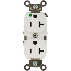 Leviton 8300HLW 20 Amp 125 Volt Receptáculo dúplex extra_1