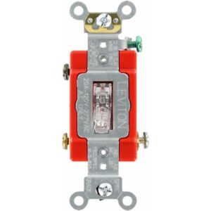 Leviton 1221PLC 20 amperios 120 voltios luz piloto de_1
