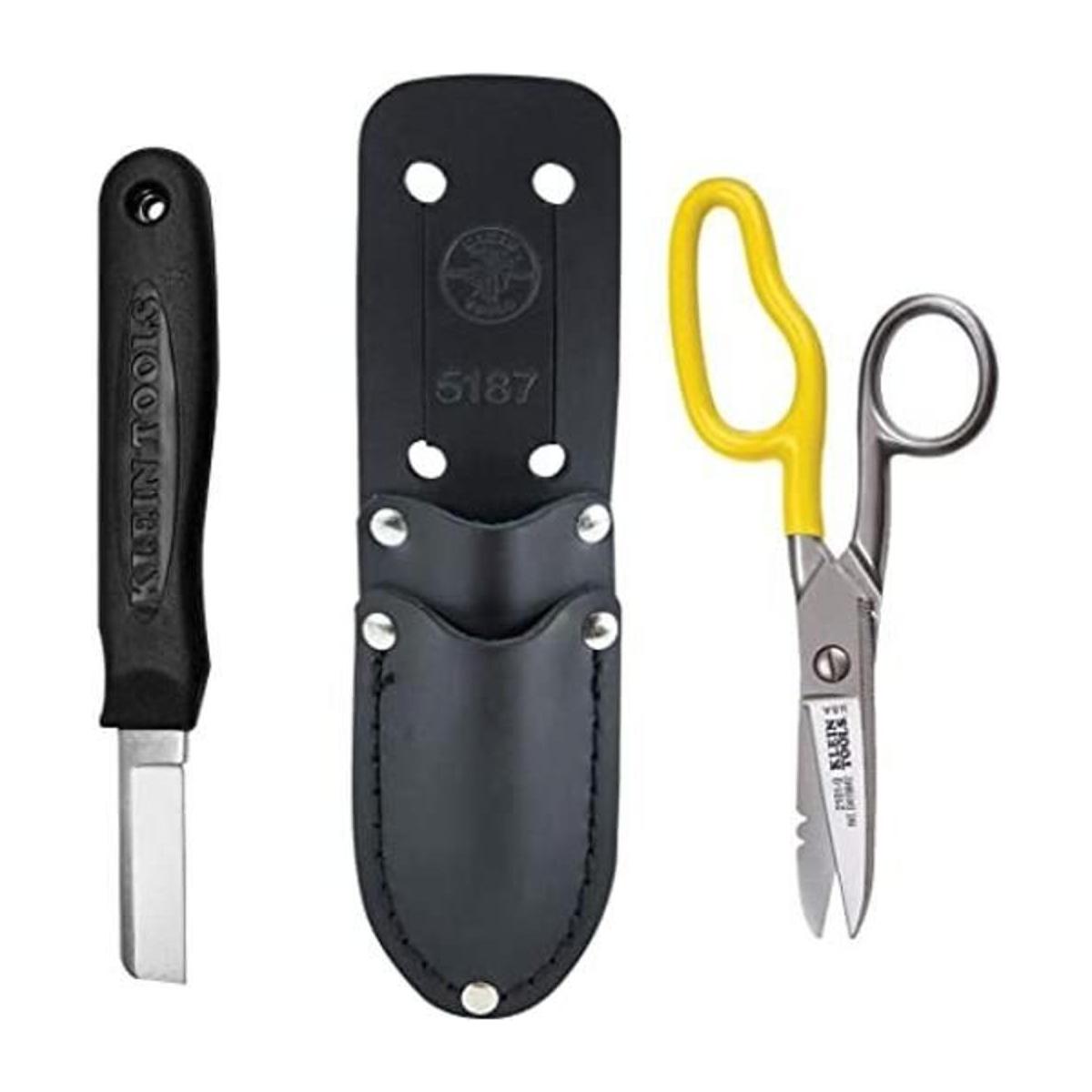 Klein Tools Kit de empalmador de cables 46039 con cuchillo