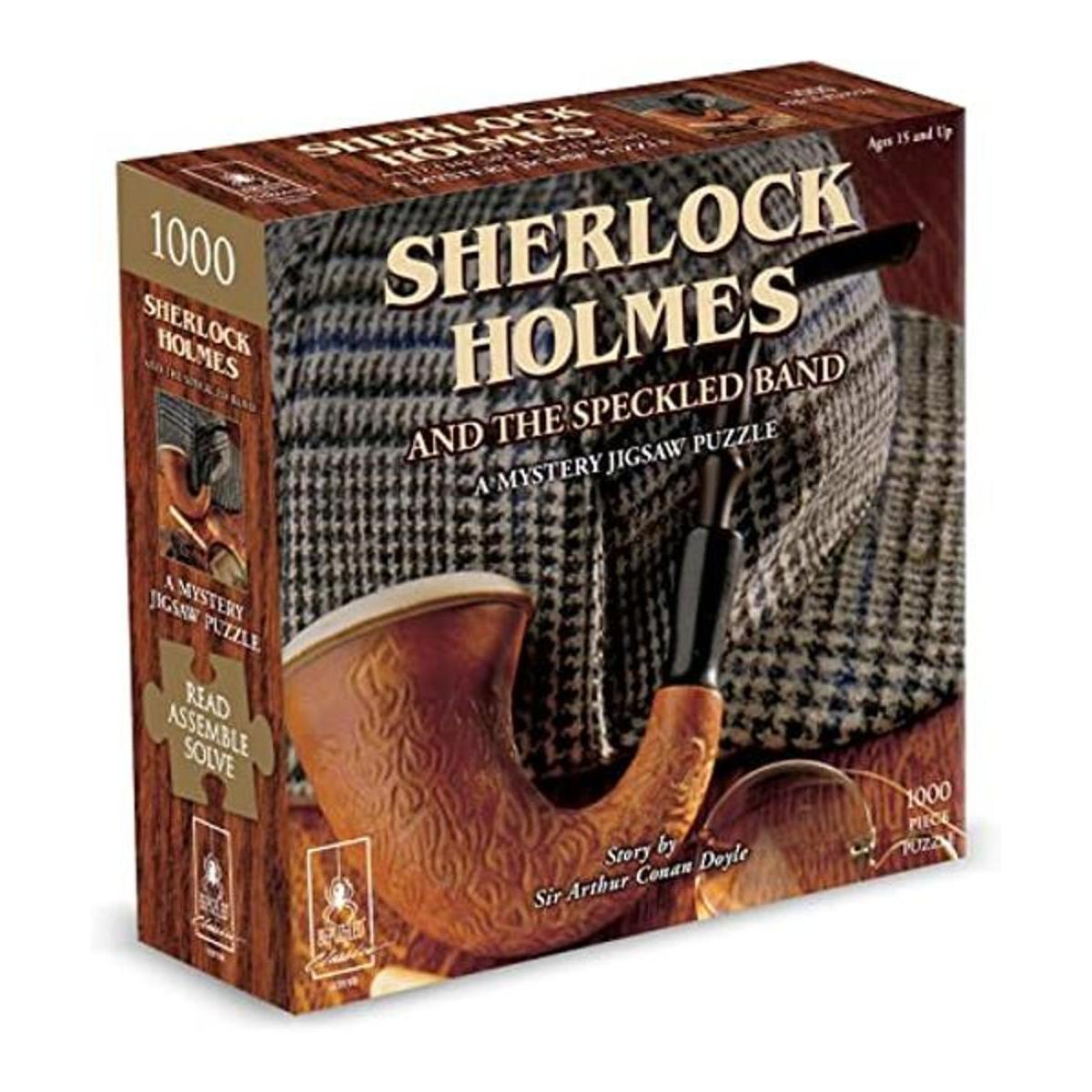 Bepuzzled Rompecabezas de misterio clásico Sherlock