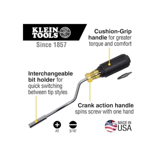 Klein Tools 67100 Juego de destornilladores múltiples_2