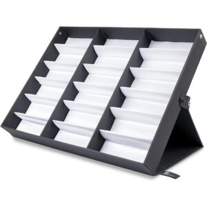 ProSource Soporte de 18 piezas para gafas de sol para_1