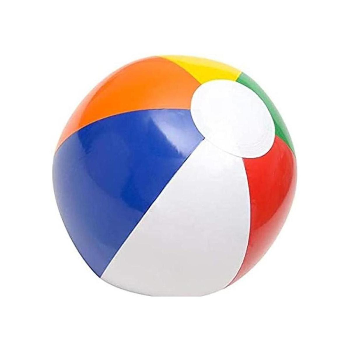 Pelotas de playa inflables color arcoiris 12 pulgadas