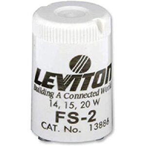 Leviton 13886 fluorescente Starter 15 20 vatios FS2_1
