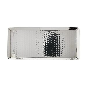 Godinger Bandeja rectangular martillada 11 x 5 pulgadas_1