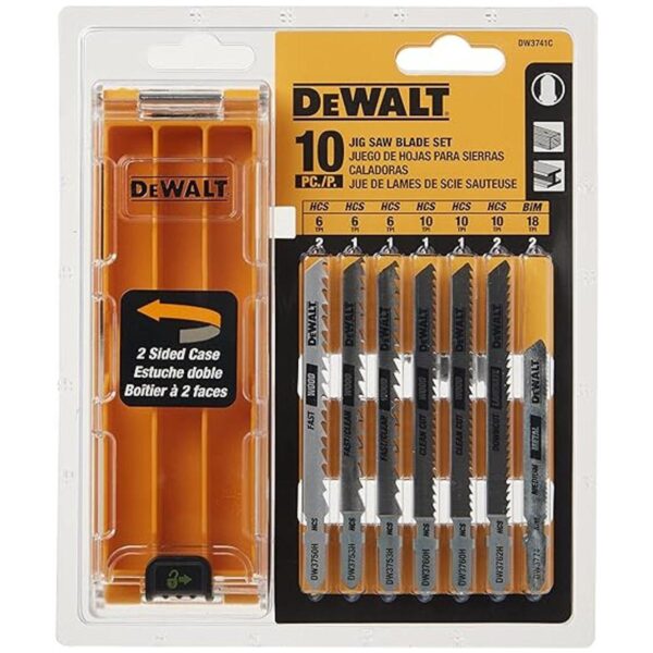 DEWALT Juego de cuchillas de sierra con funda vástago en_2