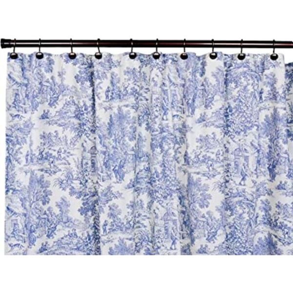 Ellis Curtain Victoria Park cortina de ducha azul_1