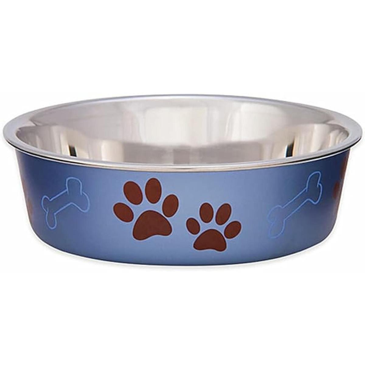 Loving Pets Metallic Bella Bowl Dog Bowl