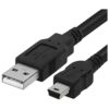Cmple USB 2.0 macho a A Mini B 5 Pin chapado en oro_1
