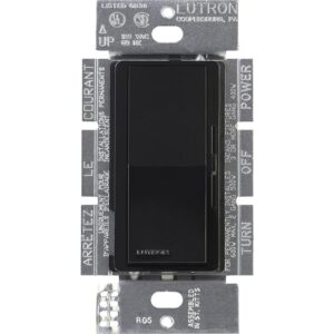 Lutron DVLV600PBL Diva Regulador magnético de bajo_1