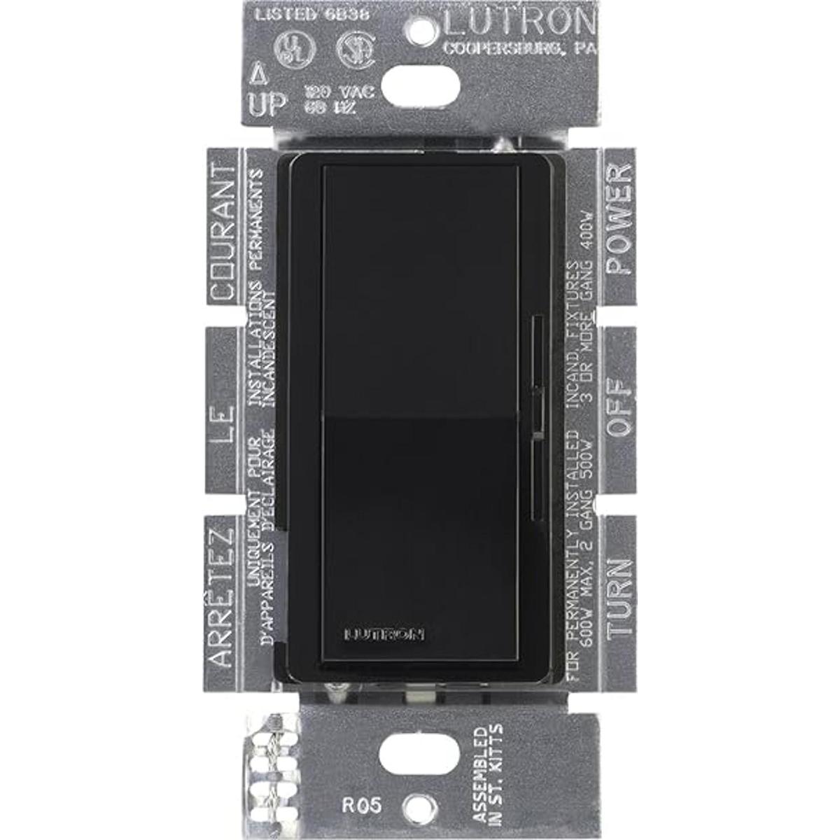 Lutron DVLV600PBL Diva Regulador magnético de bajo