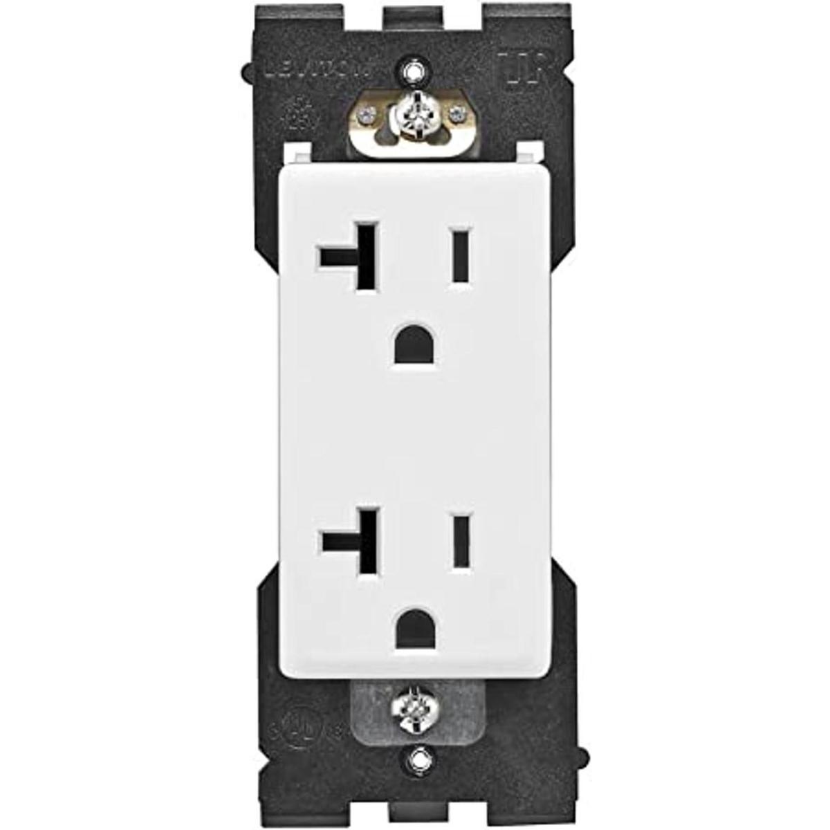 Leviton RER20WW Renu Salida resistente a manipulaciones