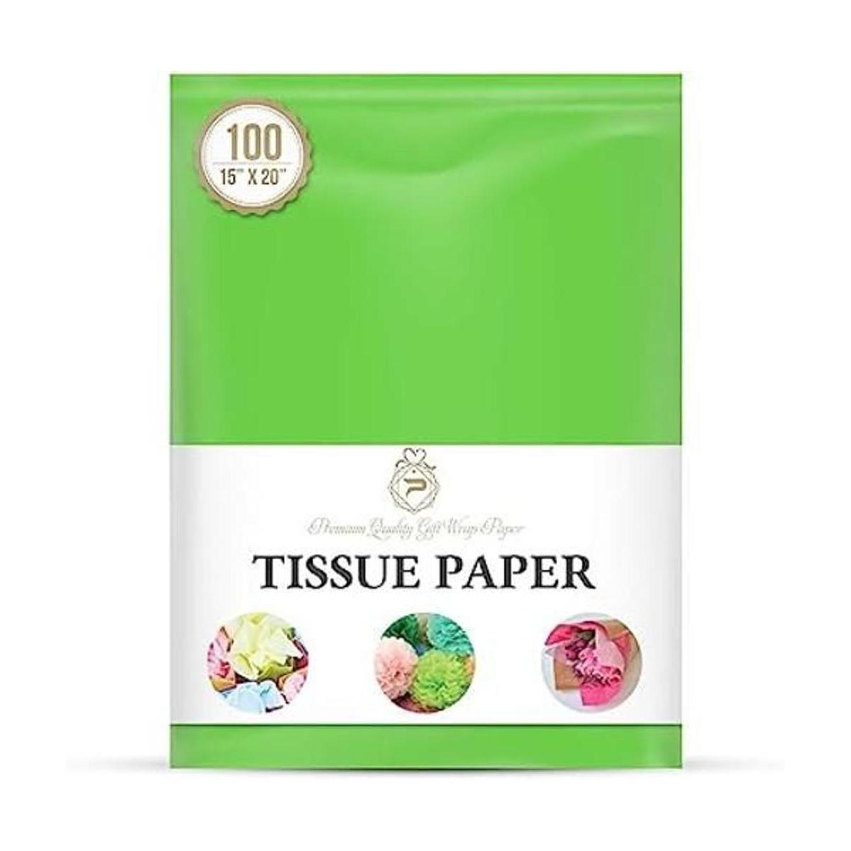 Groovy Papel de regalo verde para embalaje de regalo