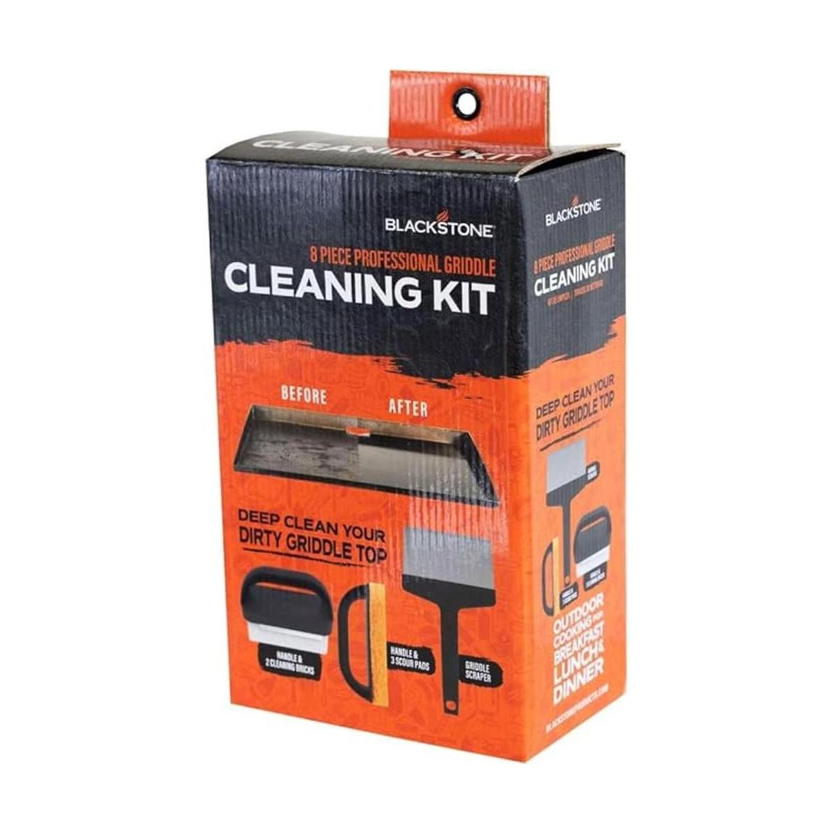 Blackstone 5060 Kit de parrilla y plancha de 8 piezas