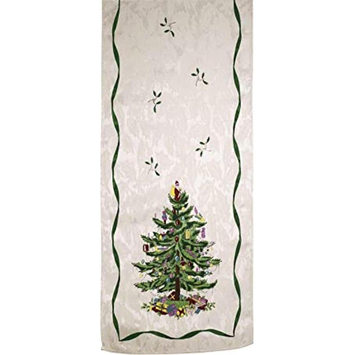 Avanti Spode Camino de mesa para árbol 14.0 x 109.4 in