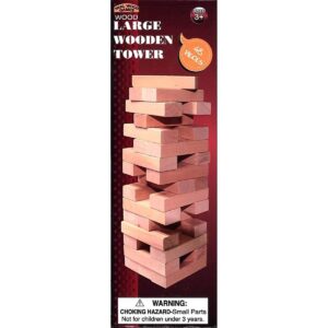 Gran torre de madera juego de 48 piezas_1