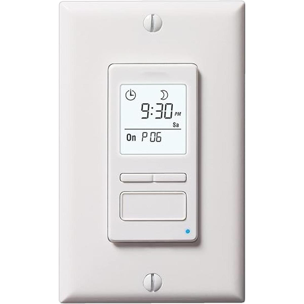 Interruptor programable de la hora solar de 7 días para