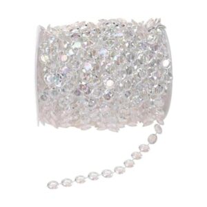 KUPOO carrete de abalorios transparentes símil cristal