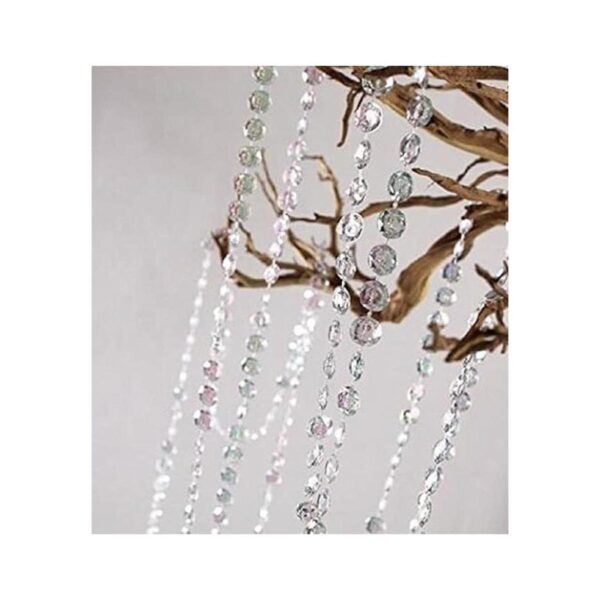 KUPOO carrete de abalorios transparentes símil cristal