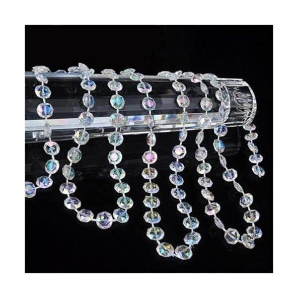 KUPOO carrete de abalorios transparentes símil cristal