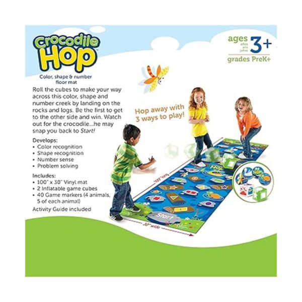 Juego de piso Crocodile Hop._6