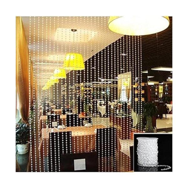 KUPOO carrete de abalorios transparentes símil cristal