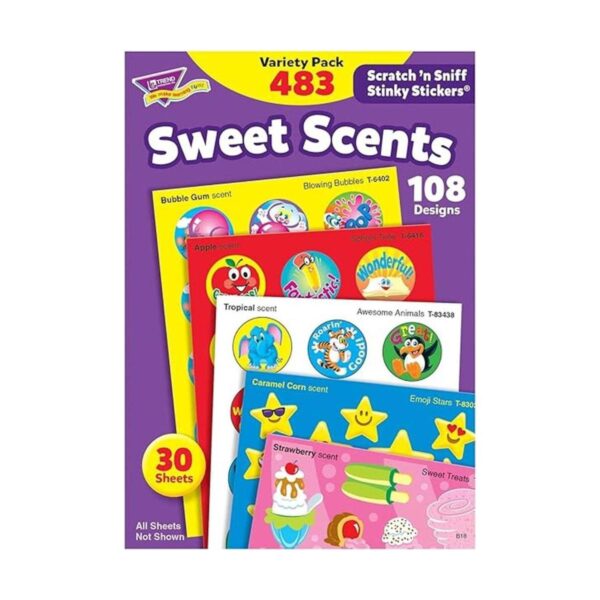 Empresas de tendencia aromas dulces calcomanías_1