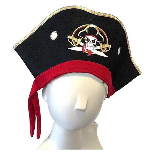 Liontouch 18104LT Sombrero pirata de Capitán Cross para_4