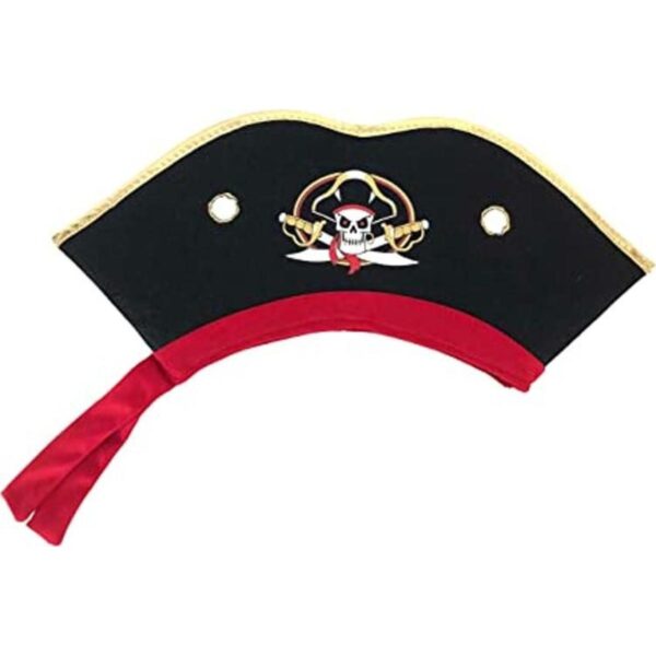 Liontouch 18104LT Sombrero pirata de Capitán Cross para_1