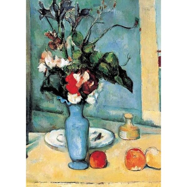 Eurographics jarrón azul por Cezanne Puzzle de 1000 piezas_2