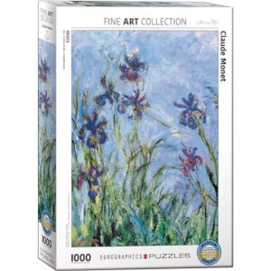 Eurographics de lirios de Claude Monet rompecabezas de_1