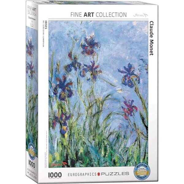 Eurographics de lirios de Claude Monet rompecabezas de_1