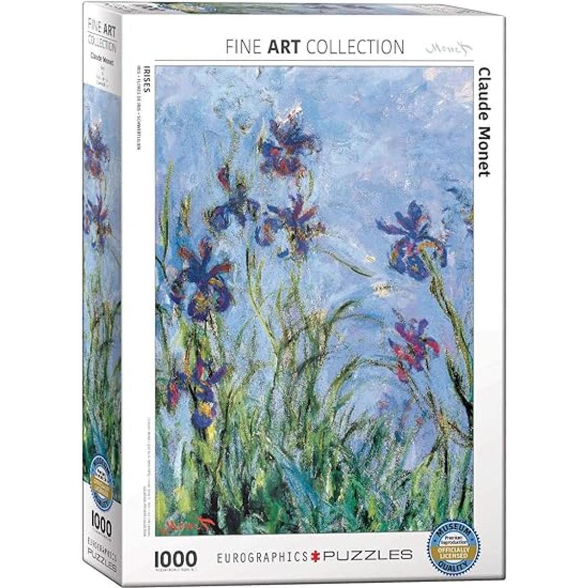 Eurographics de lirios de Claude Monet rompecabezas de