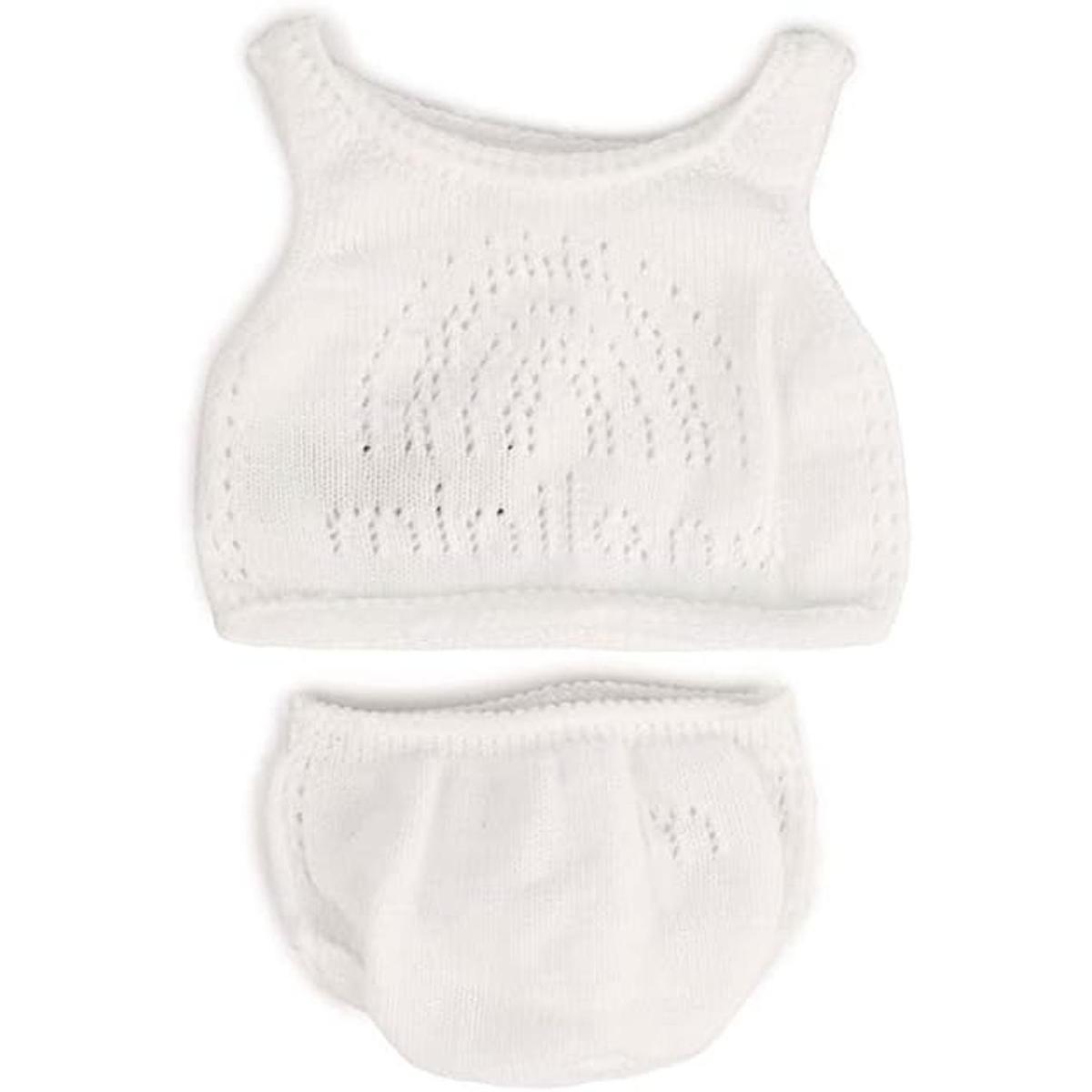 Miniland Ropa de muñeca para muñecas de bebé de 11