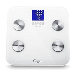 Ozeri Touch Báscula de baño corporal total de 440_1