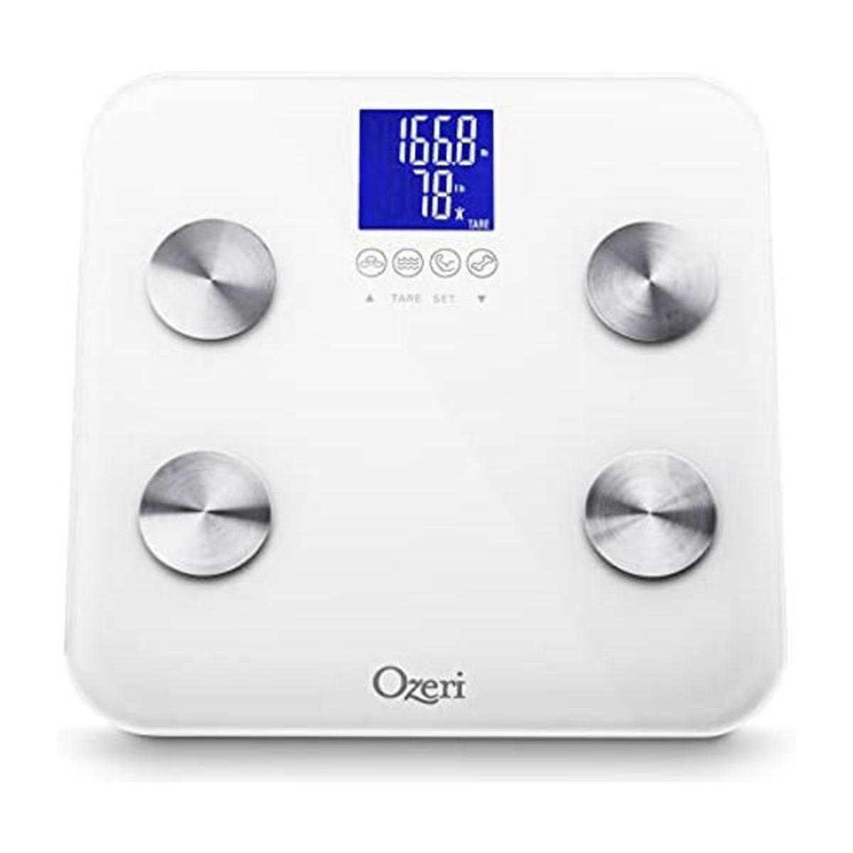 Ozeri Touch Báscula de baño corporal total de 440