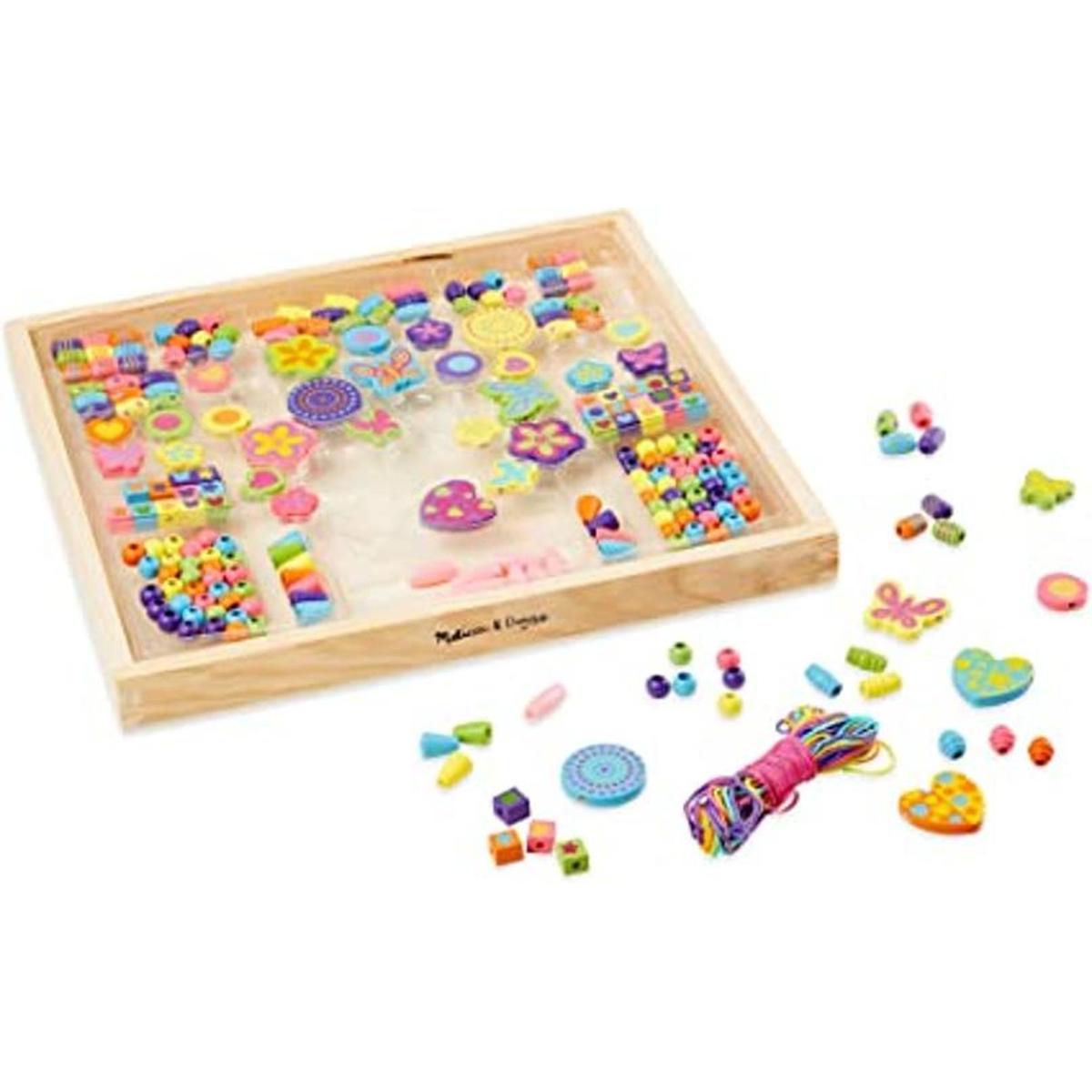 Melissa Doug Bead Bouquet juego de cuentas con más de
