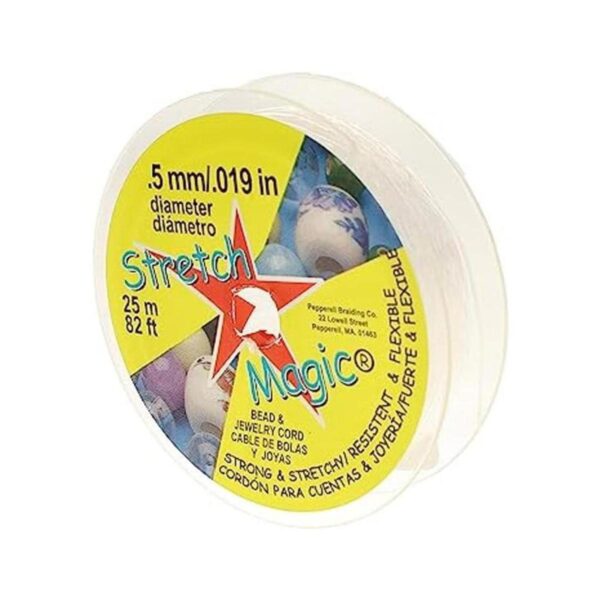 Stretch Magic Cordón de cuentas y joyas fuerte y