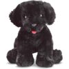Animal de peluche Melissa Doug Benson negro cachorro_1