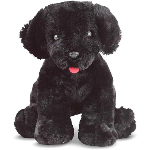 Animal de peluche Melissa Doug Benson negro cachorro_1