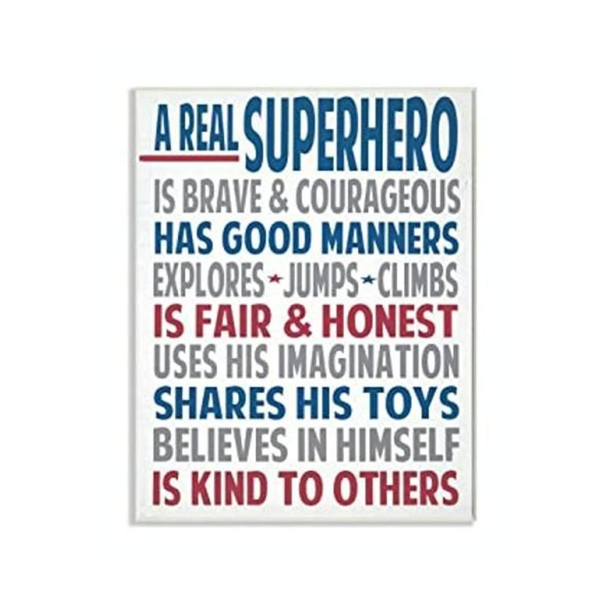 The Kids Room by Stupell Tipography Art Wall Place A Real