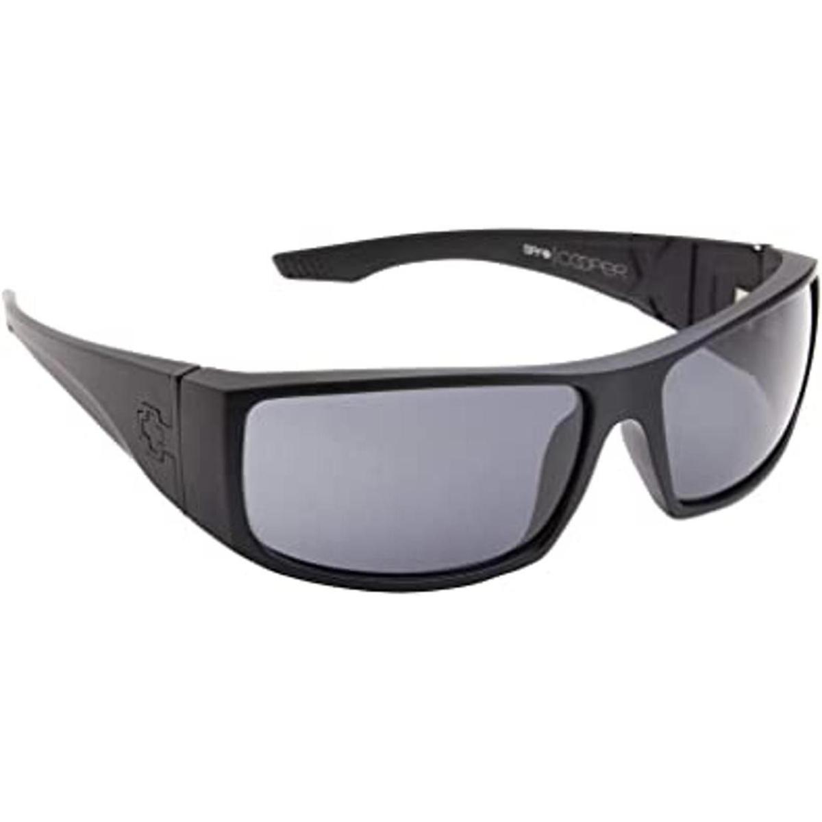 SPY Optic Cooper XL Wrap Gafas de sol mate color negro