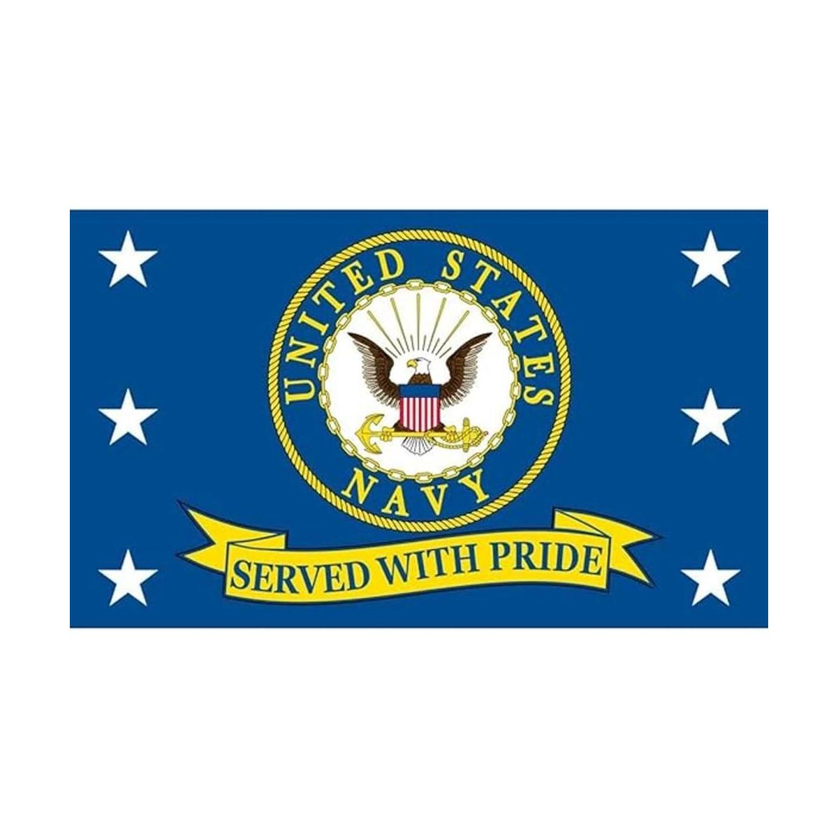 FindingKing Estados Unidos Marina servida con bandera de