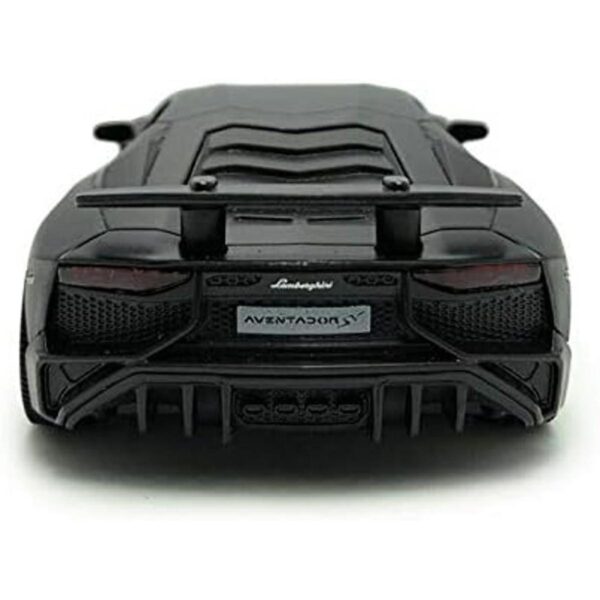 Auto a escala Lamborghini Matt Black Aventador LP 7004_4