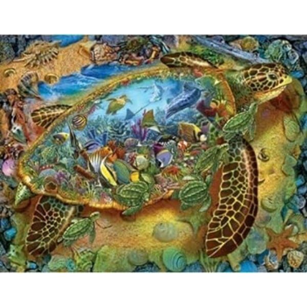 SUNSOUT INC Sea Turtle World 1000 pc Jigsaw Puzzle_2