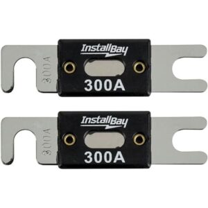 Instalar Bay 300 Amp ANL Fusibles Negro_1